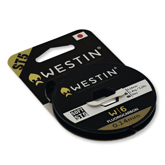Westin W6 ST5 Fluorocarbon Clear i gruppen Fiskelinor / Fluorocarbonlinor hos Sportfiskeprylar.se (L006-140-50r)