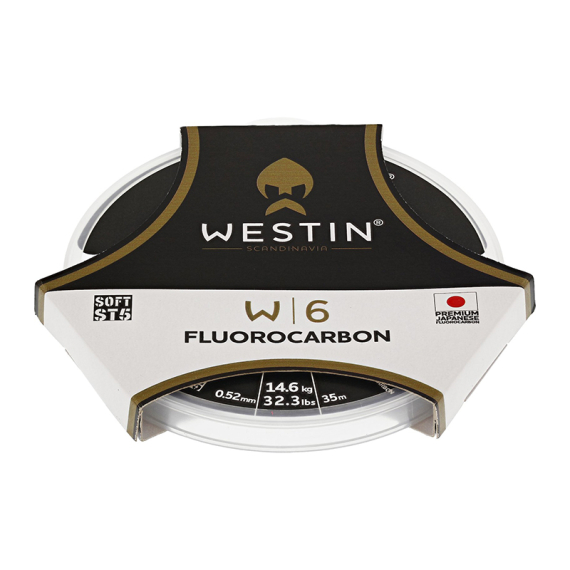 Westin W6 ST5 Flourocarbon 35m i gruppen Krok & Småplock / Tafsar & Tafsmaterial / Tafsmaterial / Tafsmaterial Fluorocarbon hos Sportfiskeprylar.se (L006-730-35r)