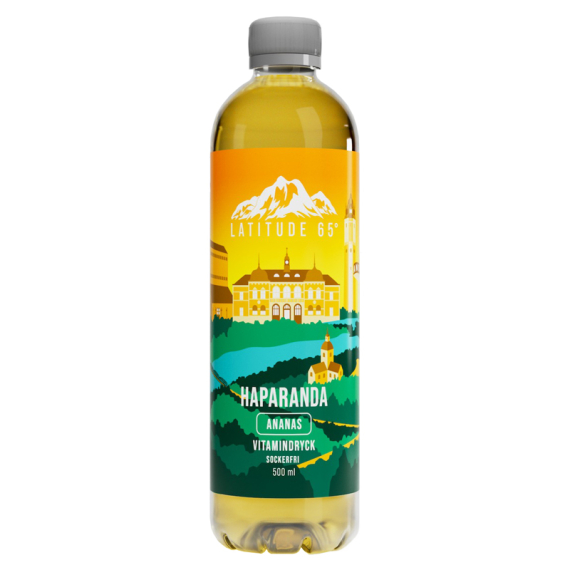 Latitude 65 Vitamindryck 500ml - Haparanda i gruppen Outdoor / Friluftsmat / Drycker hos Sportfiskeprylar.se (L65-HAPARANDA)