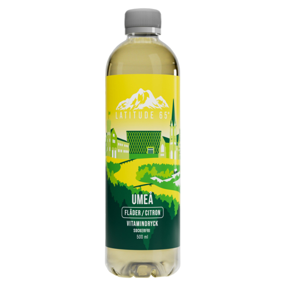 Latitude 65 Vitamindryck 500ml - Umeå i gruppen Outdoor / Friluftsmat / Drycker hos Sportfiskeprylar.se (L65-UMEA)
