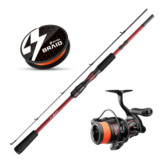 Lake X Perch 7\'2\'\' X-5-25g & Vortex Spinning Combo i gruppen Fiskeset / Haspelset / Haspelset Abborre hos Sportfiskeprylar.se (LAKEXPERCHVORTEXCOMBO)