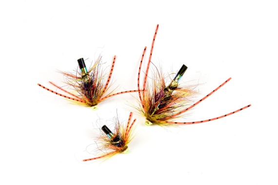 Frödin Bodie Series Willie Gun 3-Pack 1,2 & 3 cm i gruppen Fiskedrag / Flugor / Laxflugor hos Sportfiskeprylar.se (LBWG-01)