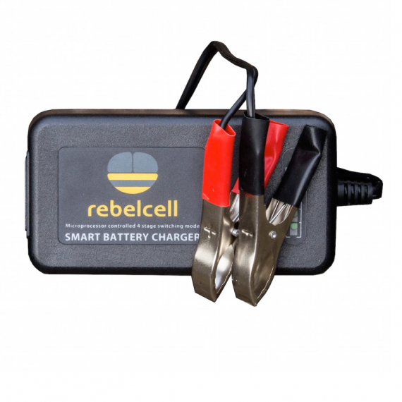 Rebelcell Charger 12.6V4A Li-ion for 12V18 AV Battery i gruppen Marinelektronik & Båt / Marinbatterier & Laddare / Batteriladdare hos Sportfiskeprylar.se (LC12V04REUA)