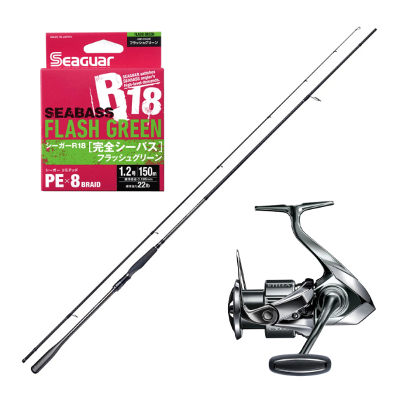 Shimano Lesath & Stella Seatrout Spinning Combo 2.74m 5-25g i gruppen Fiskeset / Haspelset / Haspelset Havsöring hos Sportfiskeprylar.se (LESATHSTELLACOMBO)
