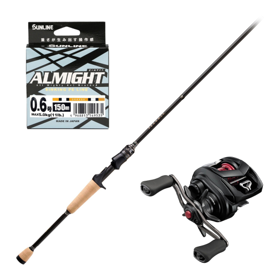 Megabass Levante - F2-66LV BFS & Tatula Combo i gruppen Fiskeset / Spinnfiskeset / Spinnfiskeset Abborre hos Sportfiskeprylar.se (LEVANTE2026BFSSET)