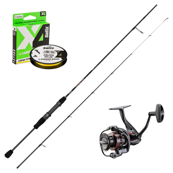Okuma Light Range Fishing UFR 6\'1\'\' 185cm 1-7g Combo i gruppen Fiskeset / Haspelset / Haspelset Ädelfisk hos Sportfiskeprylar.se (LIGHTRANGECEYMARCOMBO)