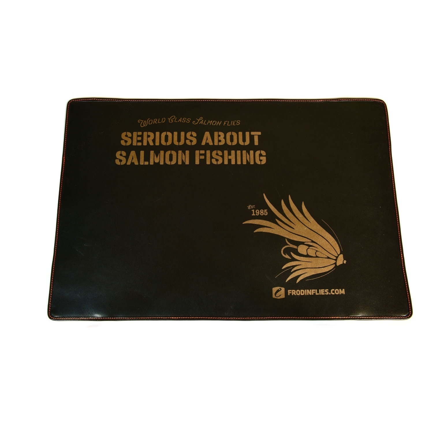 Frödin Leather Table Cover - Black i gruppen Krok & Småplock / Flugbindning / Bindstäd hos Sportfiskeprylar.se (LTC-B)