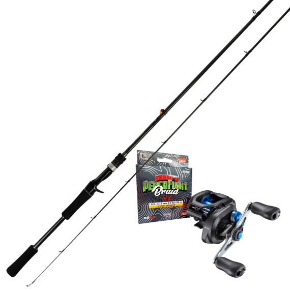 Lunker Stick Casting SLX Combo i gruppen Fiskeset / Spinnfiskeset / Spinnfiskeset Abborre hos Sportfiskeprylar.se (LUNKERSTICKCASTINGSET)