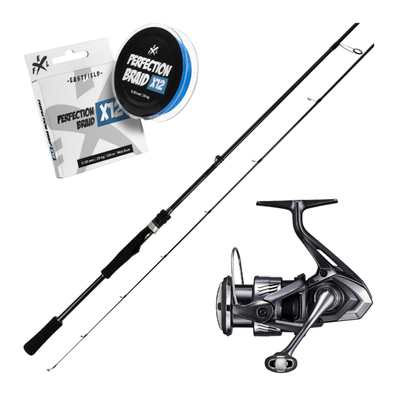 Lunker Stick Moving Bait Special & Miravel Combo 6\'9\'\' 6-23g i gruppen Fiskeset / Haspelset / Haspelset Abborre hos Sportfiskeprylar.se (LUNKERSTICKMIRAVEL26SET)