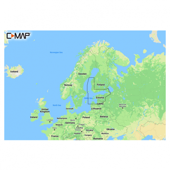 C-MAP Discover - Gulf of Finland & Åland i gruppen Marinelektronik & Båt / Sjökort & Kartor hos Sportfiskeprylar.se (M-EN-Y212-MS)