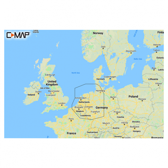 C-MAP Discover - Benelux Inland & Coastal i gruppen Marinelektronik & Båt / Sjökort & Kartor hos Sportfiskeprylar.se (M-EN-Y216-MS)