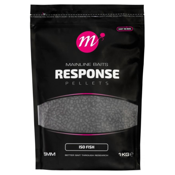 Mainline Response Pellet ISO Fish - 5mm - 1kg i gruppen Fiskedrag hos Sportfiskeprylar.se (M07033)