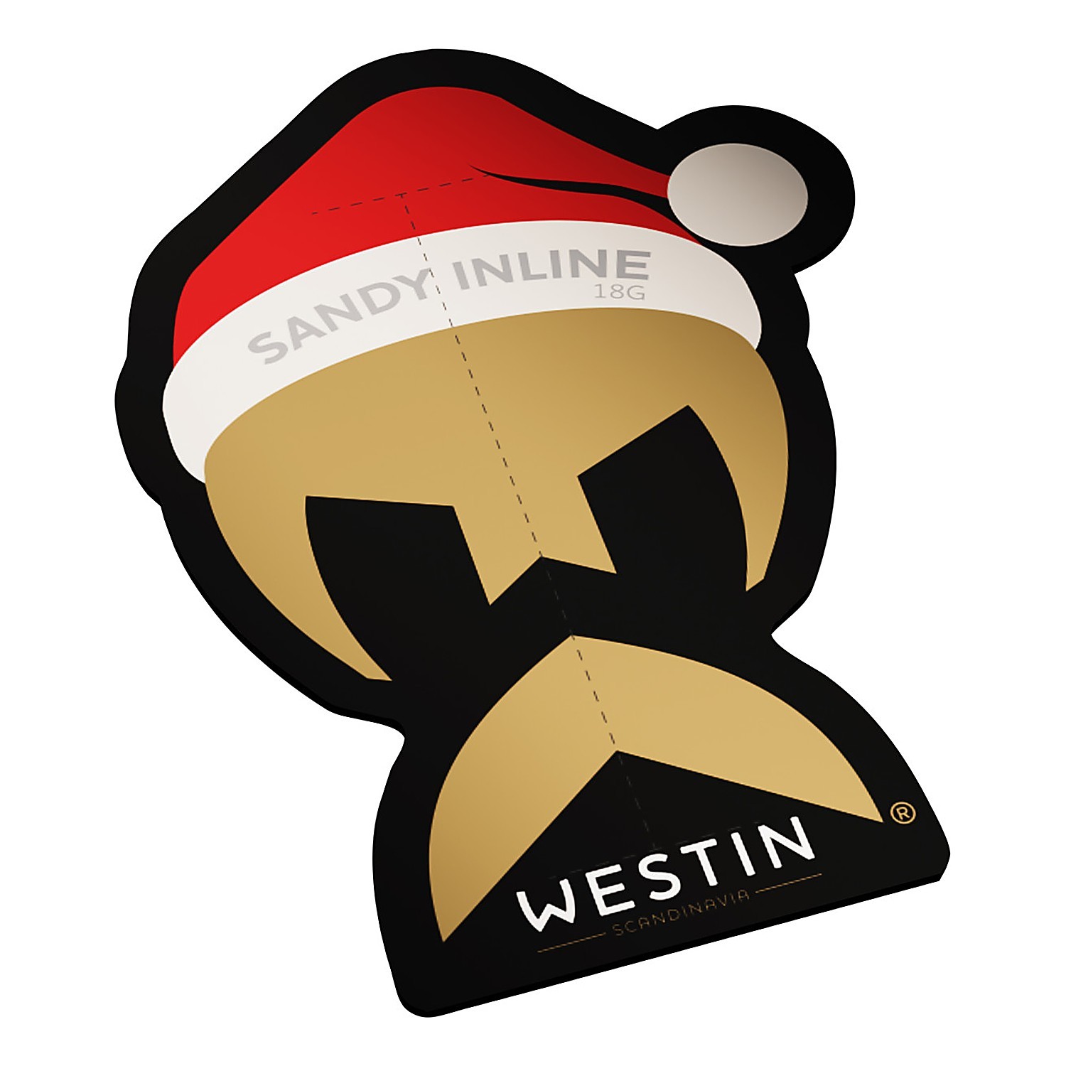 Westin Sandy Inline Christmas Edition 2026 - 18g 10.5cm i gruppen Övrigt / Presenter & Julklappar / Adventskalender hos Sportfiskeprylar.se (M106-1604-066)