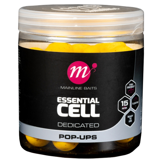 Mainline Pop-up 15mm i gruppen Fiskedrag / Boilies, Krokbeten & Mäsk / Popups & Wafters hos Sportfiskeprylar.se (M21009r)