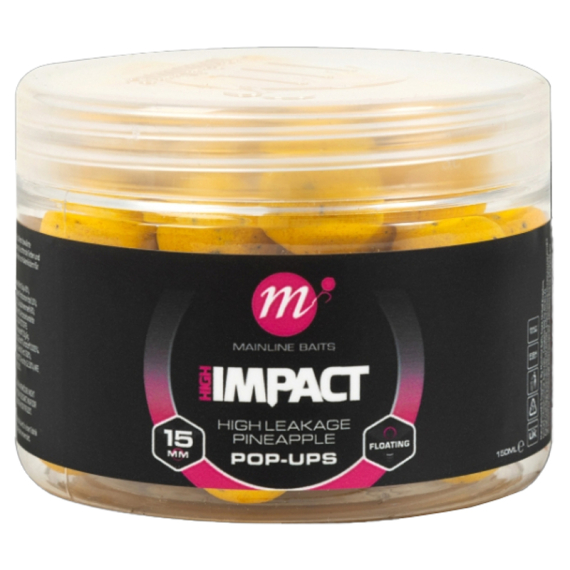 Mainline High Impact Pop-up H/L Pineapple- 15mm i gruppen Fiskedrag / Boilies, Krokbeten & Mäsk / Popups & Wafters hos Sportfiskeprylar.se (M23069)