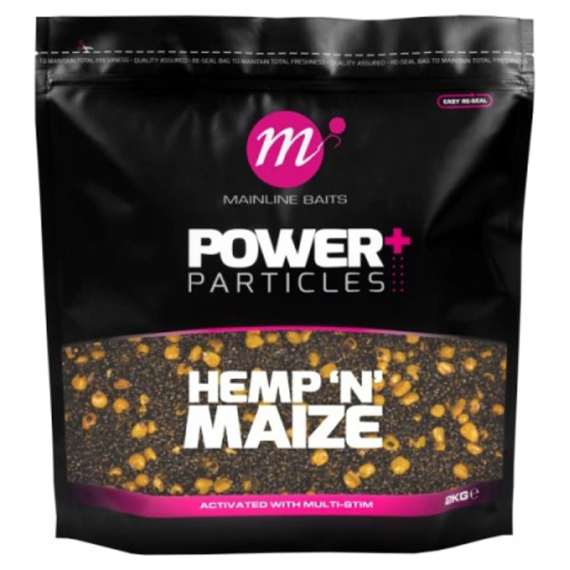 Mainline Power+ Hemp & Maize - 2kg i gruppen Fiskemetoder hos Sportfiskeprylar.se (M37024)