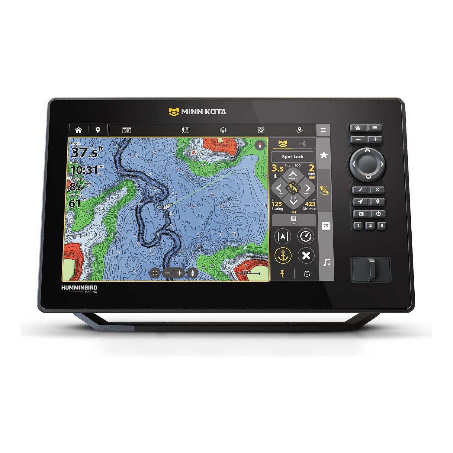 Minn Kota X10 i gruppen Marinelektronik & Båt / Ekolod & Plotter / Komboenhet Ekolod & Plotter hos Sportfiskeprylar.se (M412380-1r)