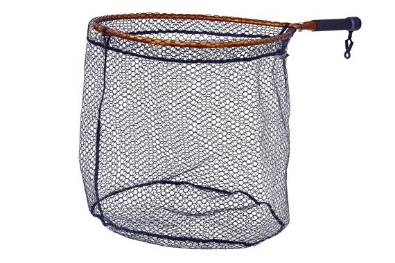 McLean Rubber Net Håv med Våg Orange M i gruppen Verktyg & Tillbehör / Håvar / Flugfiskehåvar hos Sportfiskeprylar.se (MA-R111-OR)