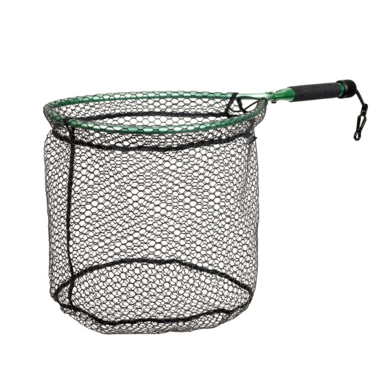 McLean Rubber Net Håv med Våg Olive - Small (R112) i gruppen Verktyg & Tillbehör / Håvar / Flugfiskehåvar hos Sportfiskeprylar.se (MA-R112-OL)