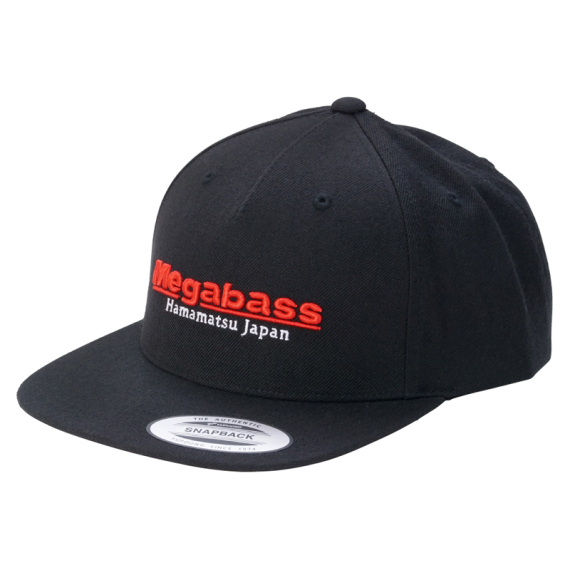 Megabass Cap Classic Snapback Black/Red i gruppen Kläder & Skor / Kepsar & Huvudbonader / Kepsar / Snapbackkepsar hos Sportfiskeprylar.se (MB-00000046718)