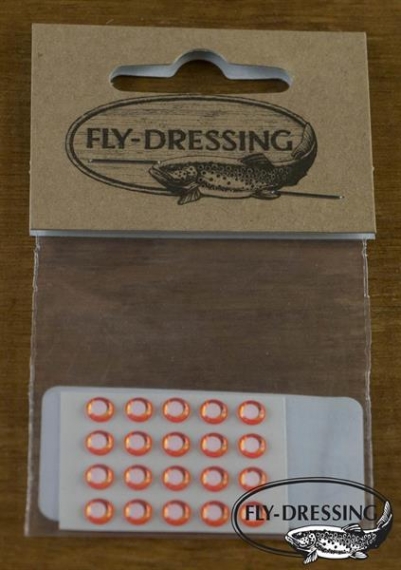 Epoxy Eyes 5,1mm white/red i gruppen Krok & Småplock / Flugbindning / Flugbindningsmaterial / Ögon hos Sportfiskeprylar.se (MEY3-964)