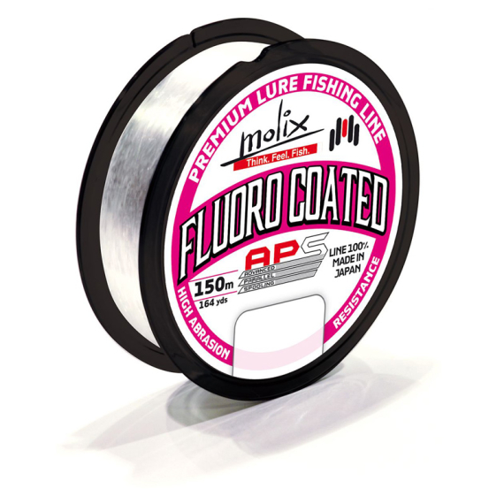 Molix Fluoro Coated APS Clear 150m/164yd i gruppen Fiskelinor / Fluorocarbonlinor hos Sportfiskeprylar.se (MFC-APS-3r)