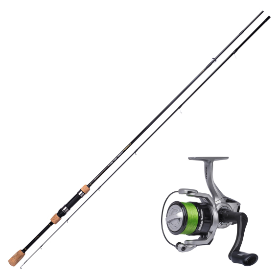 Mikado Sensual NG Medium Light Spin 7\'10\'\' Combo i gruppen Fiskeset / Haspelset / Haspelset Allround hos Sportfiskeprylar.se (MIKADOABUSET)