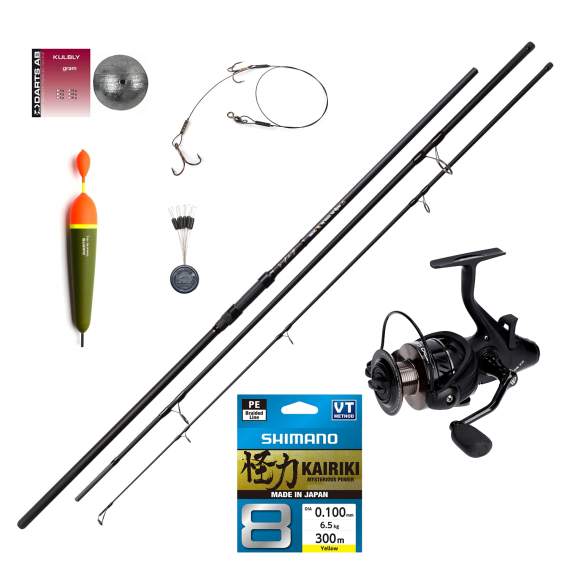 Mikado Intro Carp II 300cm 3 LBS Predator Starting Kit Combo i gruppen Fiskeset / Specimenset / Predator Set hos Sportfiskeprylar.se (MIKADOPREDATORSTARTINGSET)