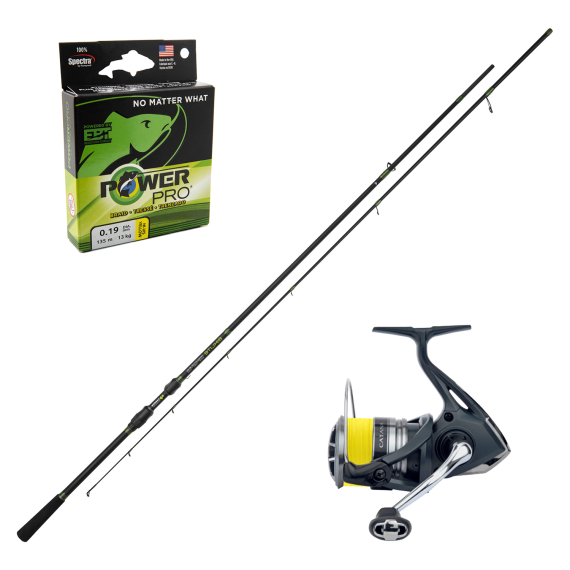 Mikado Bixlite Predator Spin 8\' 10-35g Combo i gruppen Fiskeset / Haspelset / Haspelset Allround hos Sportfiskeprylar.se (MIKADOPSPINSET)