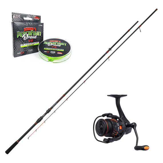 Mikado Savage Gear Zander Combo i gruppen Fiskemetoder / Spinnfiske / Fiskeset / Haspelset hos Sportfiskeprylar.se (MIKADOZANDERCOMBO)