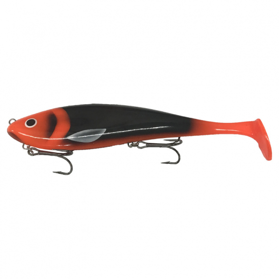Musky Innovations Swimmin\' Dawg Magnum 10\'\'/25,5cm, 198g - Black/Orange i gruppen Fiskedrag / Swimbaits hos Sportfiskeprylar.se (MIMSD10-10)