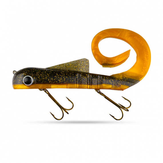 Musky Innovations Bull Dawg Regular Pro 9\'\'/23cm, 127g - Pro 24K i gruppen Fiskedrag / Swimbaits / Mjuka Swimbaits hos Sportfiskeprylar.se (MIPRBD-11)