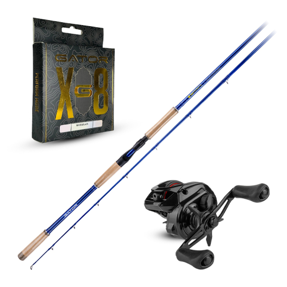 Gator Mirage 8\'6\'\' Dreadnaught & Daiwa PT300L Combo i gruppen Fiskeset / Spinnfiskeset / Spinnfiskeset Gädda hos Sportfiskeprylar.se (MIRAGEPT300COMBO)