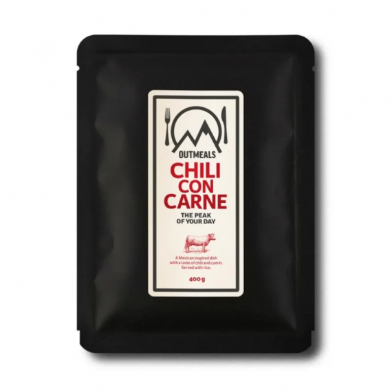 Outmeals - Chili Con Carne With Rice 400g i gruppen Outdoor / Friluftsmat / Mjukkonserverad Mat hos Sportfiskeprylar.se (MKO114)