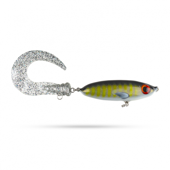 Mälaren Lures Spooke Tail 85g Slow Sink - Green Shiner i gruppen Fiskedrag / Tailbeten & Hybridbeten hos Sportfiskeprylar.se (MLSPOOKE85-12)