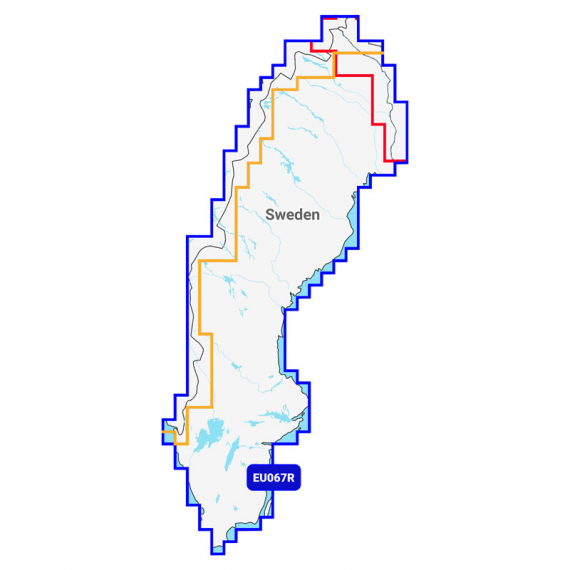 Navionics Nav+ 067R Svenska Sjöar i gruppen Marinelektronik & Båt / Sjökort & Kartor hos Sportfiskeprylar.se (MSD-EU067R)