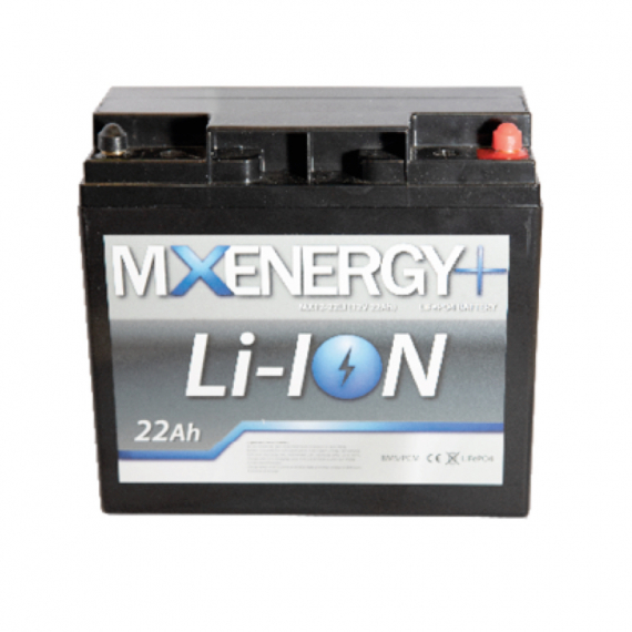 Mastervolt MX Lithium 12V 22Ah i gruppen Marinelektronik & Båt / Marinbatterier & Laddare / Marinbatterier / Litiumbatterier hos Sportfiskeprylar.se (MX12-22LI)