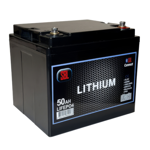 Nordström Lithium 12v Batteri 50 Ah BT i gruppen Marinelektronik & Båt / Marinbatterier & Laddare / Marinbatterier / Litiumbatterier hos Sportfiskeprylar.se (N-12V50AHBL)