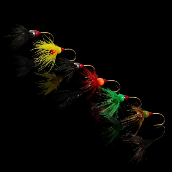 Norolan Nordborn Ice Fly Jig - Complete Color Set (6-pack) i gruppen Superdeals-se / Paketpris hos Sportfiskeprylar.se (NB-IF)