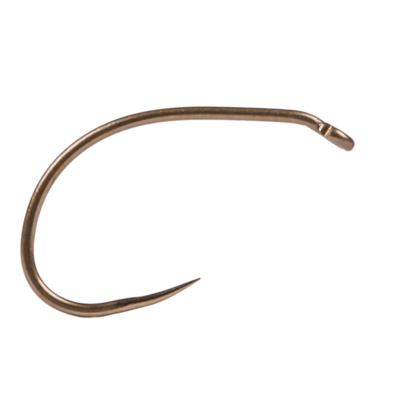 Sprite Hooks Barbless Buzzer Matt Bronze S2100 25-pack i gruppen Krok & Småplock / Krok / Flugbindningskrok hos Sportfiskeprylar.se (NFD268-8-25r)