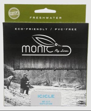 Monic Advanced Trout (Icicle) Flyt Fluglina i gruppen Fiskelinor / Flugfiskelinor / Enhandslinor hos Sportfiskeprylar.se (NFD346r)