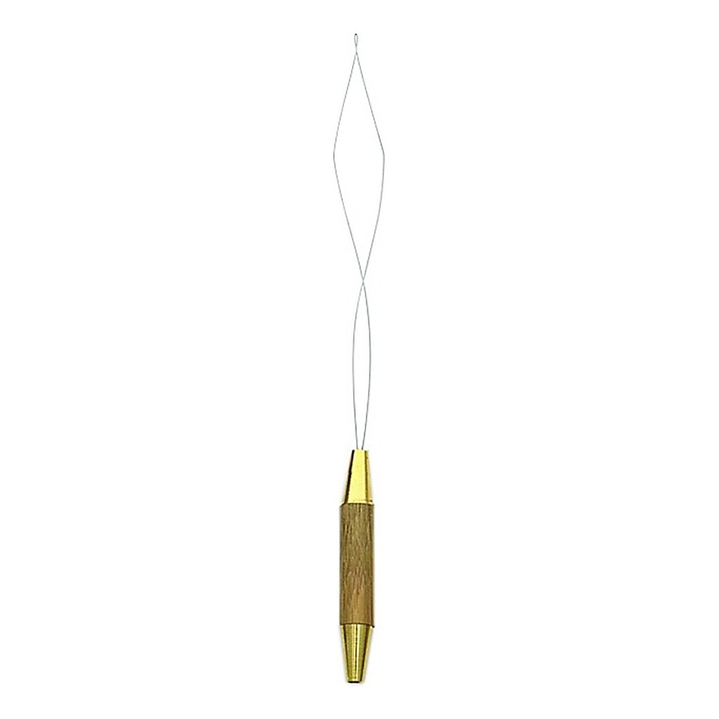 Dr Slick Bobbin Threader Gold w/ Half Hitch Tool i gruppen Krok & Småplock / Flugbindning / Verktyg Flugbindning / Trådhållare hos Sportfiskeprylar.se (NFD679-BT)