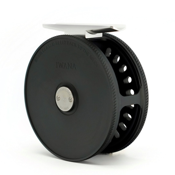 Iwana Minami Trout Reel Black i gruppen Fiskerullar / Flugfiskerullar & Extraspolar / Flugrullar hos Sportfiskeprylar.se (NFD9281-2,75Blackr)