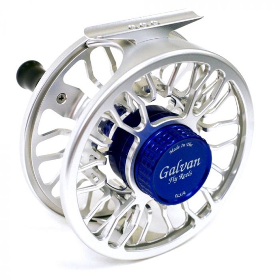 Galvan The Grip Reel G-5 Clear-Blue Hub i gruppen Fiskerullar / Flugfiskerullar & Extraspolar / Flugrullar hos Sportfiskeprylar.se (NFD9316-5Bluer)