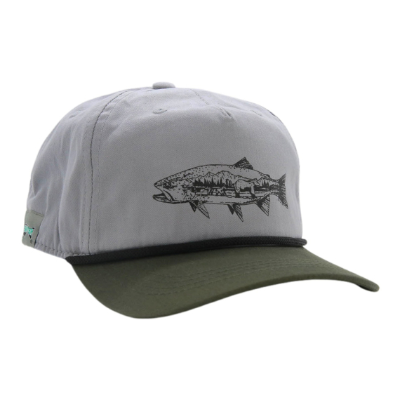 RepYourWater Brimmed Hat 5 Panel Unstructured - Grizzly Trout i gruppen Kläder & Skor / Kepsar & Huvudbonader / Kepsar hos Sportfiskeprylar.se (NFD9537)