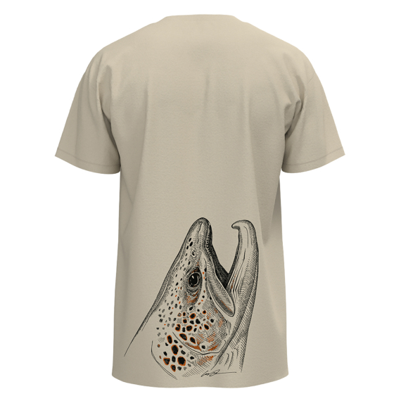 RepYourWater T-Shirt Rising Brown i gruppen Kläder & Skor / Kläder / T-shirts hos Sportfiskeprylar.se (NFD9566-Mr)