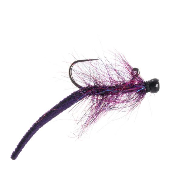 Umpqua Balanced Leather Leech Nano #12 - Purple i gruppen Fiskemetoder / Flugfiske hos Sportfiskeprylar.se (NFD9629-PL12)