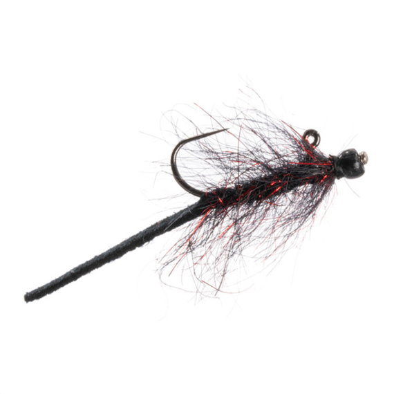 Umpqua Balanced Leather Leech Nano - Black/Red i gruppen Fiskemetoder / Flugfiske / Flugor hos Sportfiskeprylar.se (NFD9642-BR10r)