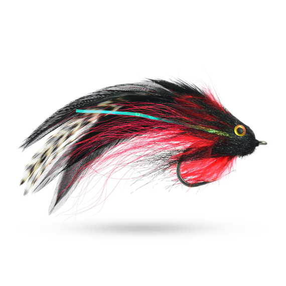 Umpqua Jungle Love Black/Red #2/0 i gruppen Fiskedrag / Flugor / Streamers hos Sportfiskeprylar.se (NFD9658-BR20)
