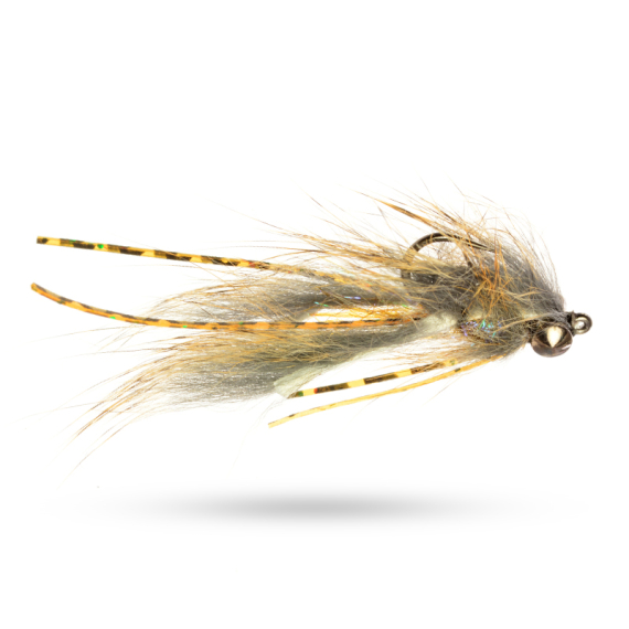 Umpqua Hell Razor Craw Nat Grey #12 i gruppen Fiskedrag / Flugor / Streamers hos Sportfiskeprylar.se (NFD9662-GR12)